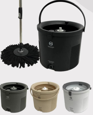 سطل و زمین شوی چرخشی WS دو مرحله ای کد WS300 (پس کرایه)