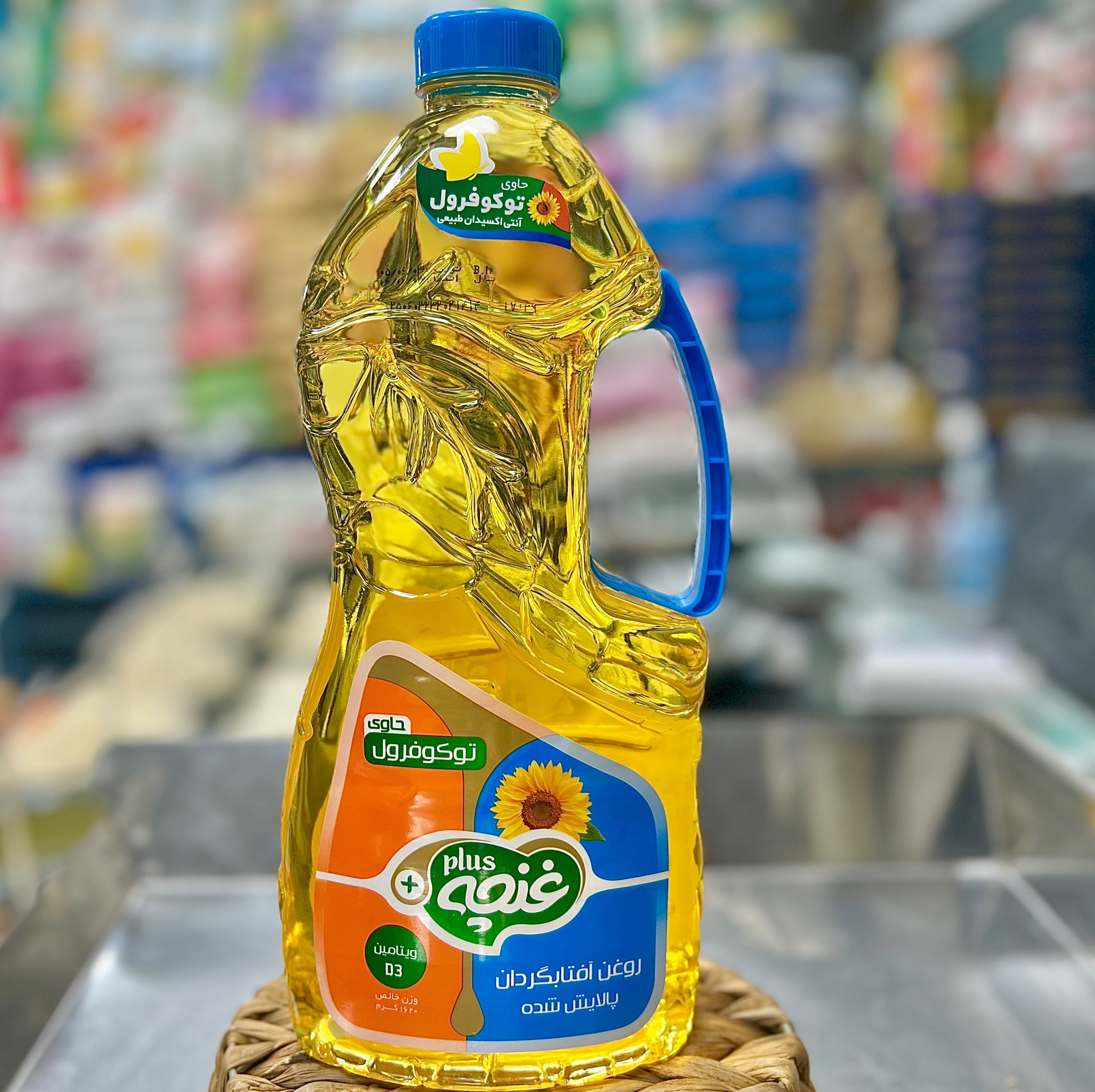روغن آفتابگردان غنچه پلاس (1.8 لیتر)