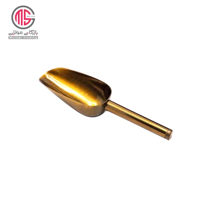 قاشق آجیل بزرگ طلایی ریور ( پس کرایه )