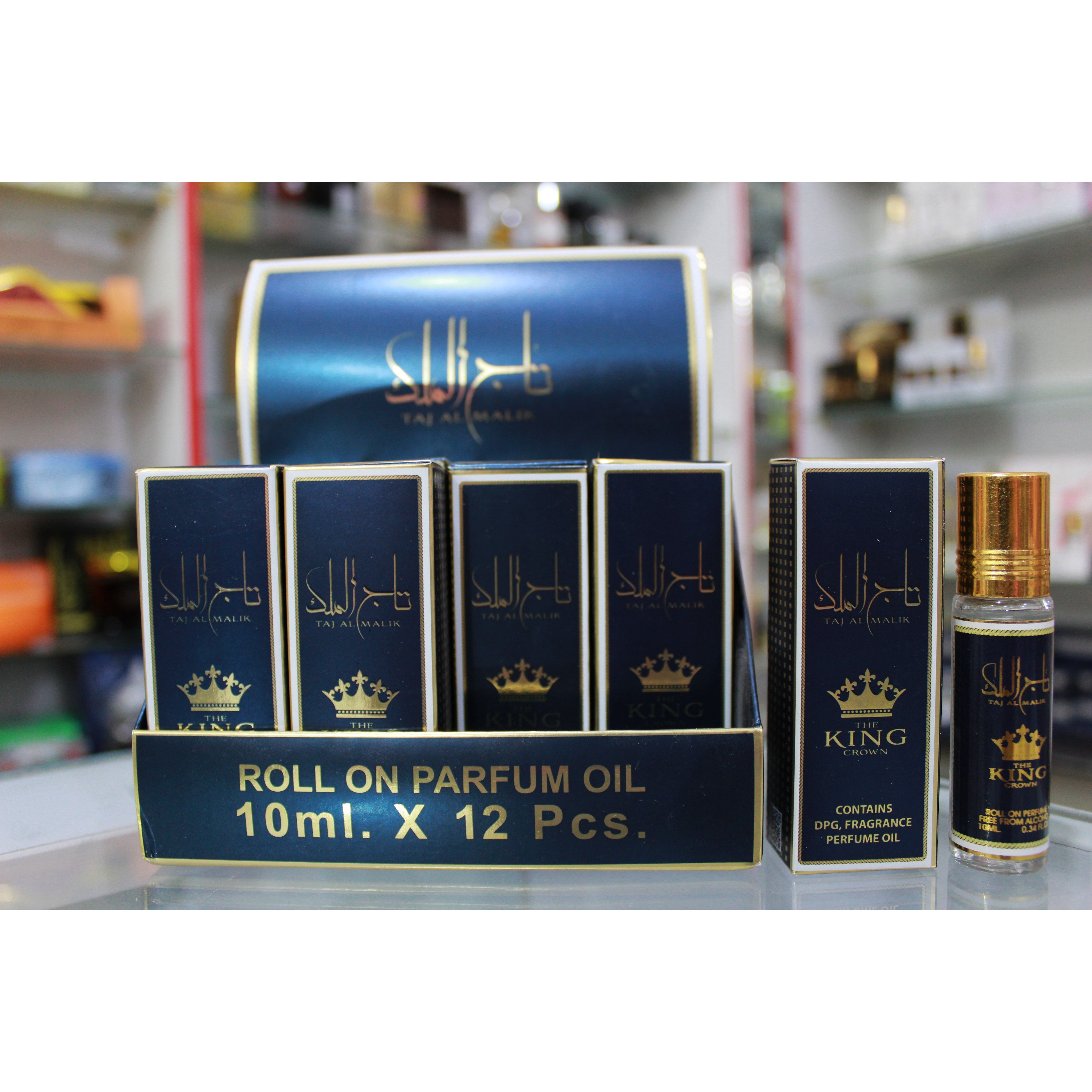 عطر روغنی تاج الملک اورجینال 10میل تولید امارات