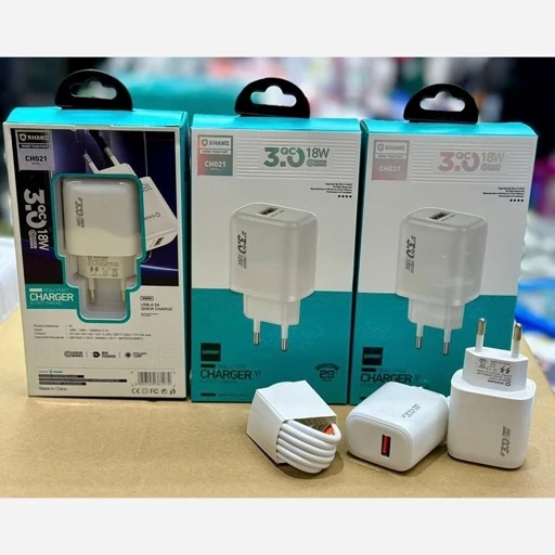 شارژر اصلی X-Hanz ایکس هنز مدل CH026 FHبا خروجی 18وات با کابل میکرو QC3