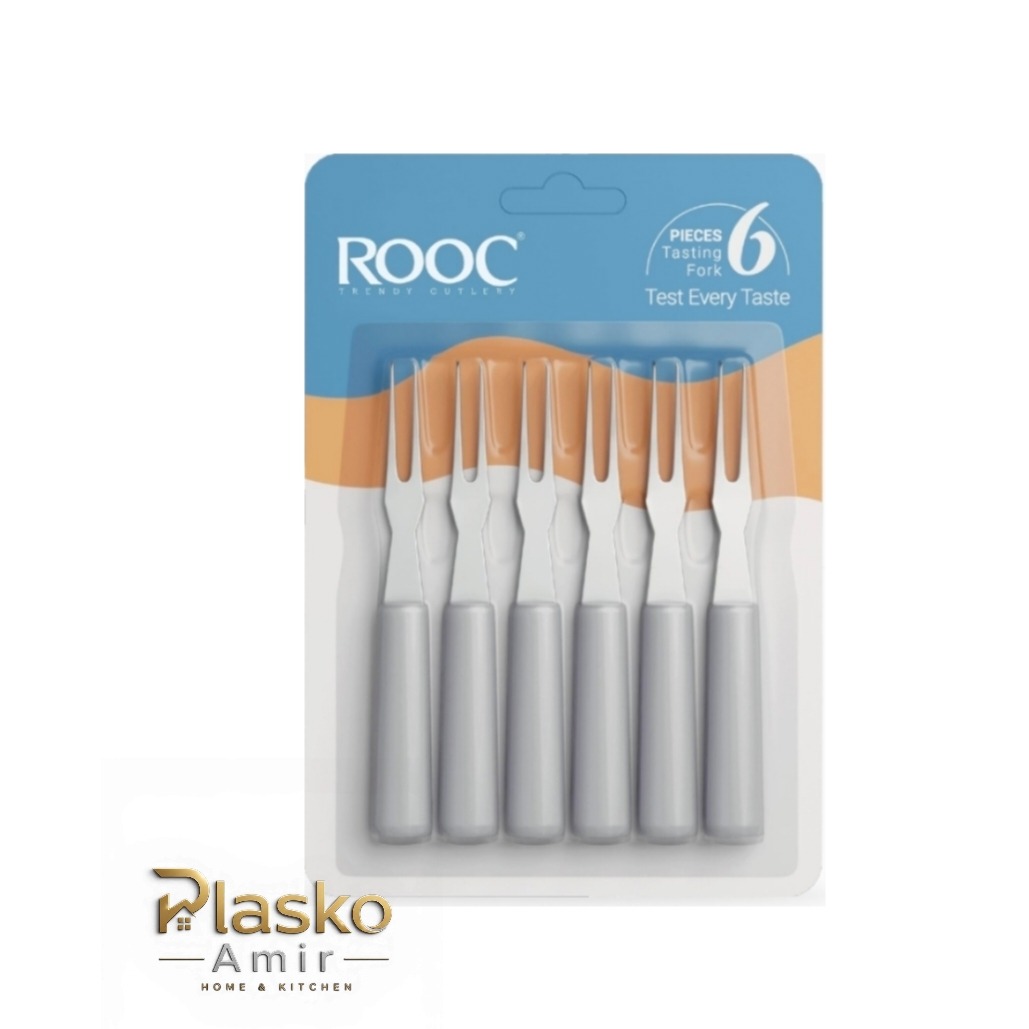 چنگال خرما و زیتون خوری ROOC مدل Zuki زوکی بسته 6 عددی