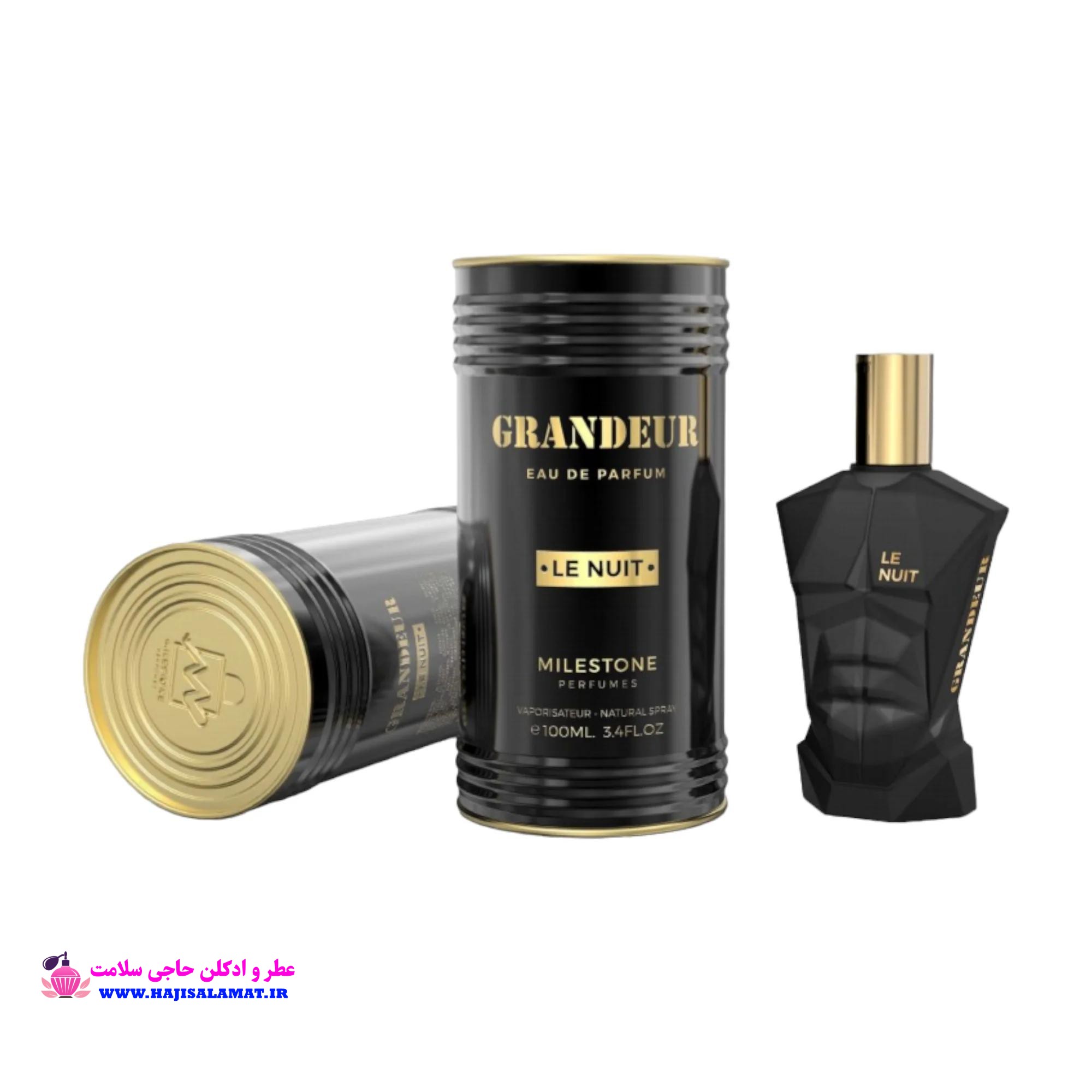 ادوپرفیوم گراندر له نویت مایل استون 100 میل اصلی Grandeur Le Nuit