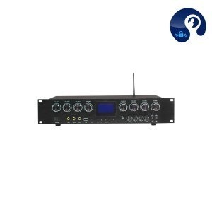 آمپلی فایر رو میزی هشت کانال مدل jx600-8 (پس کرایه)