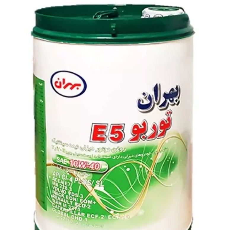 روغن موتور بهران توربو یورو E5، 10W-40، دیزلی، 20 لیتری