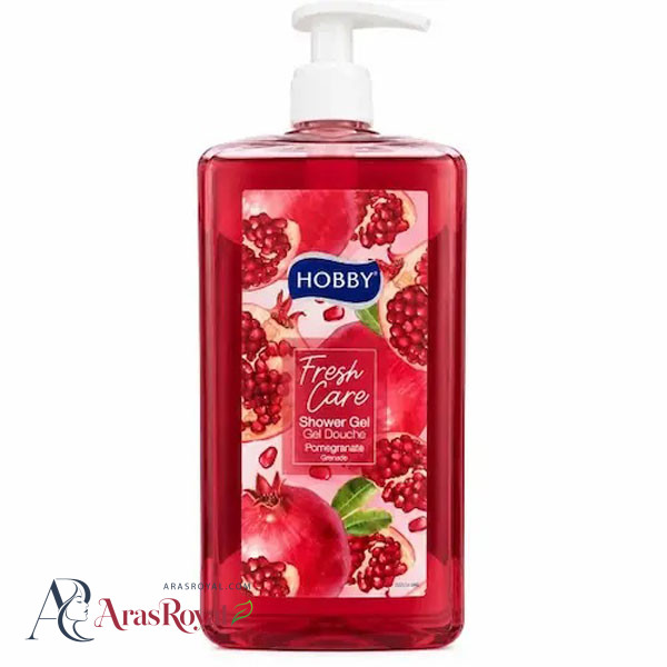 شامپو بدن هوبی HOBBY مدل Fresh Care رایحه انار حجم 1000 میل