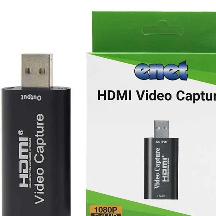 کارت کپچر مستقیم فلشی HDMI USB2 ای نت Enet En-CaH100