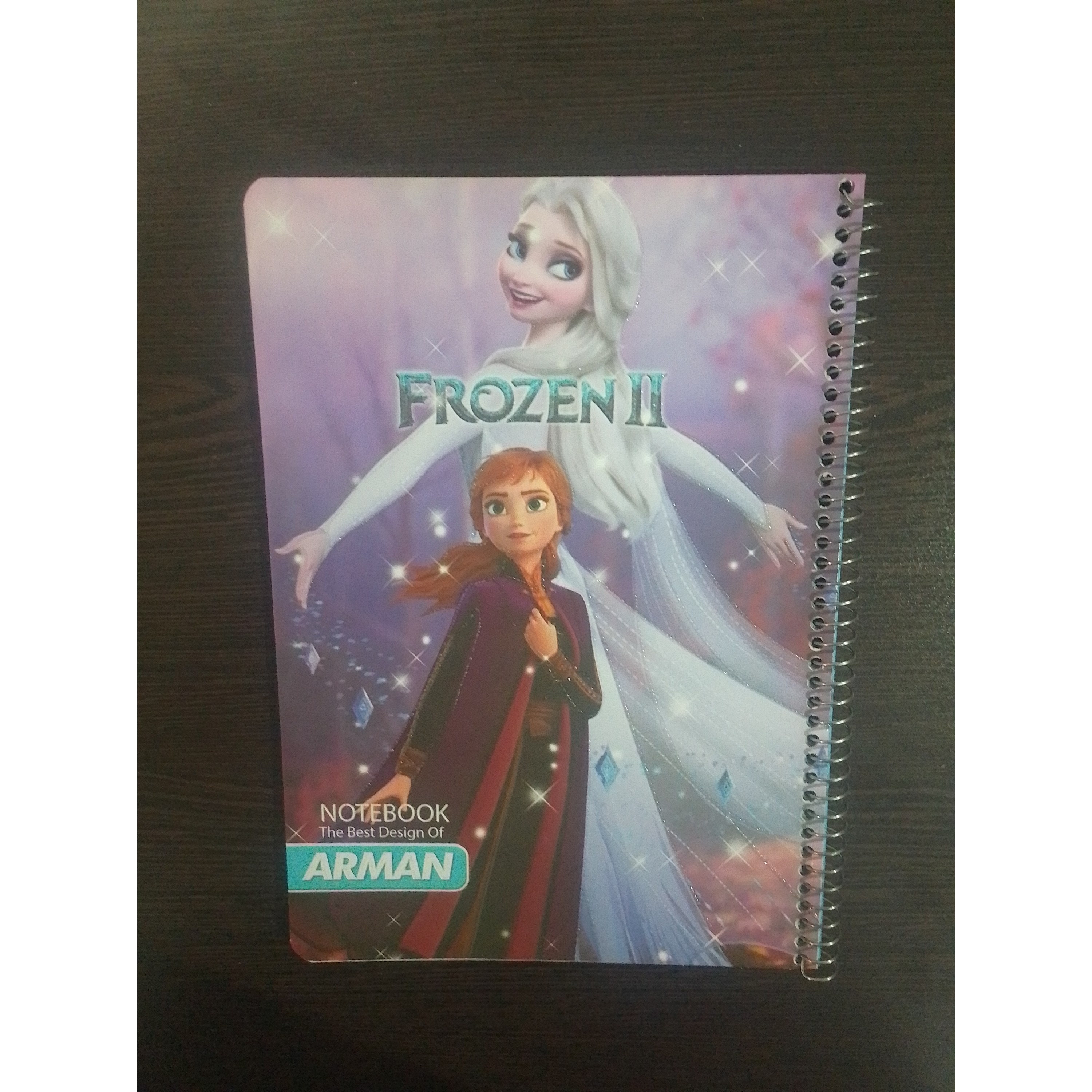 دفتر حاشیه دار 40 برگ سیمی مولتی کالکشن کد02
