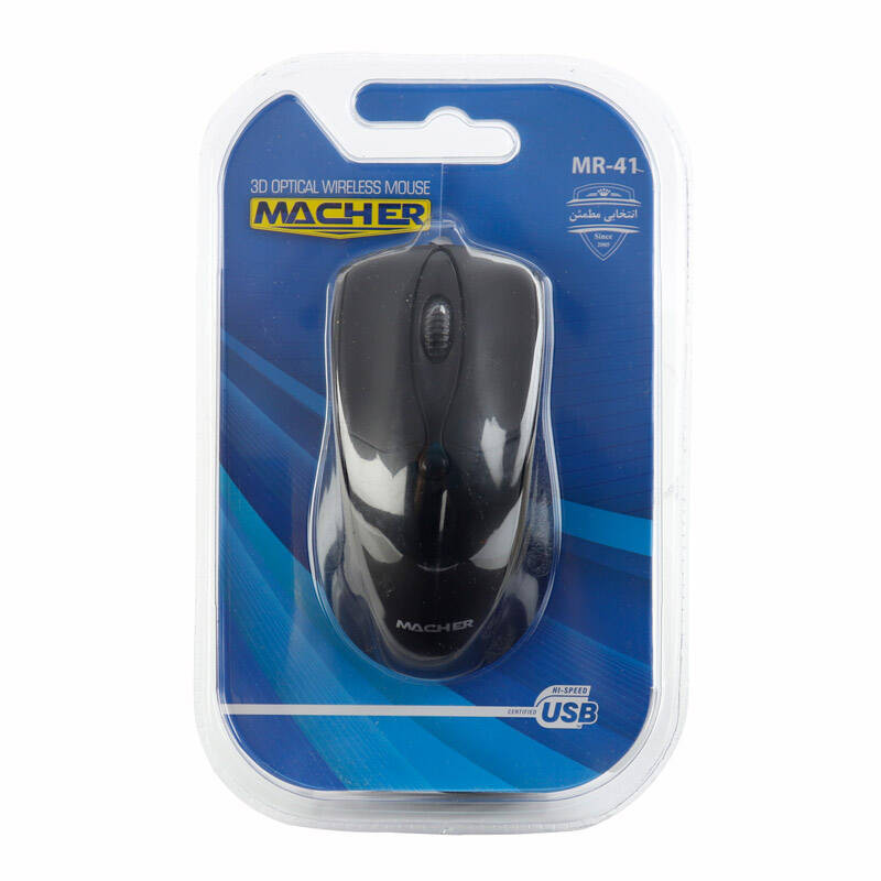 ماوس سیمدار مچر مدل MR-41 | موس با سیم Macher MR-41 USB