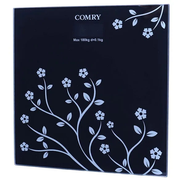 ترازو دیجیتال کمری طرح گل مدل Flower-01