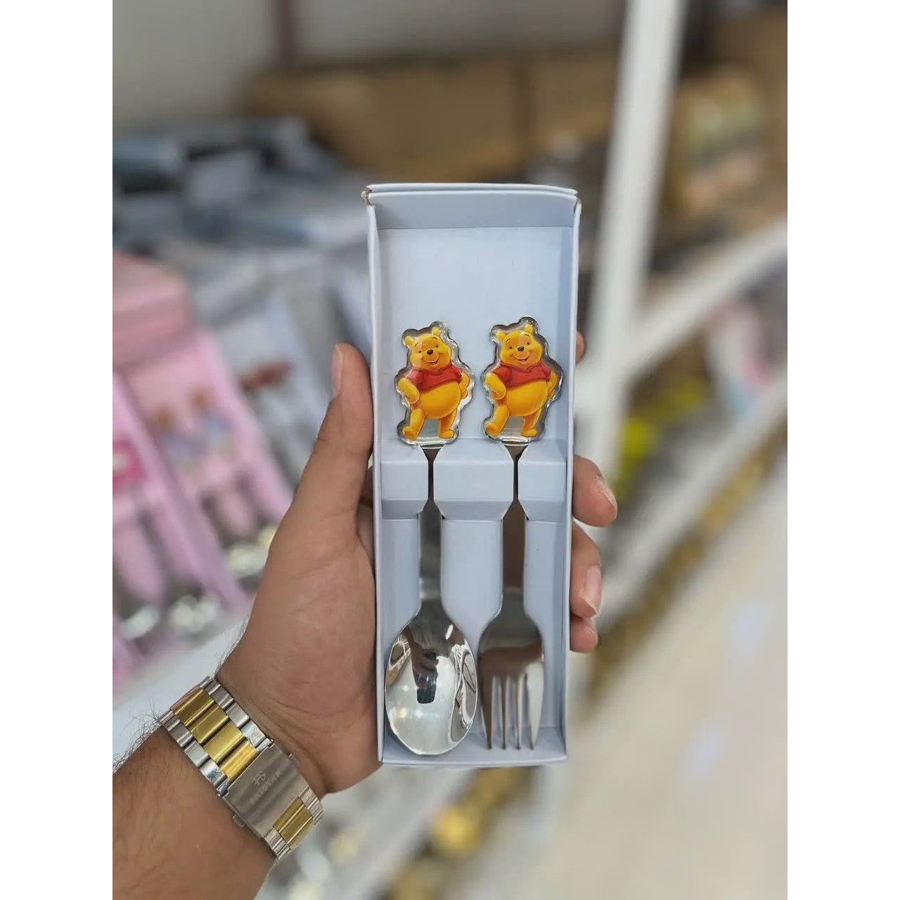 قاشق و چنگال کودک یونیکجدید