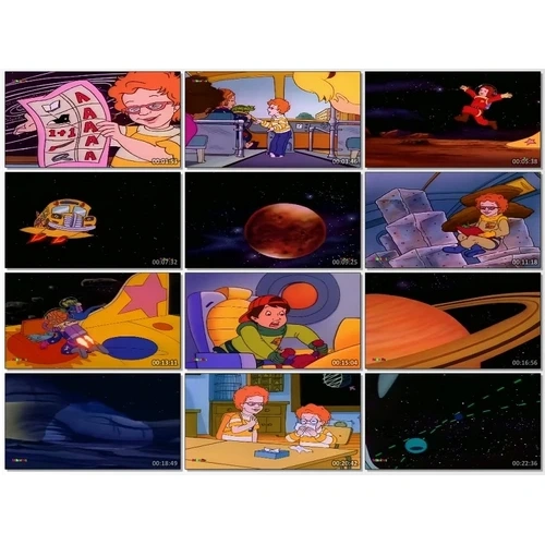 انیمیشن سفرهای علمی 1994 The Magic School Bus مدل 1