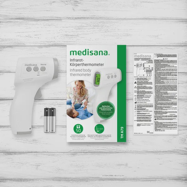 دماسنج دیجیتال مادون قرمز مدیسانا Medisana TM A79 پیشانی بدون تماسجدید