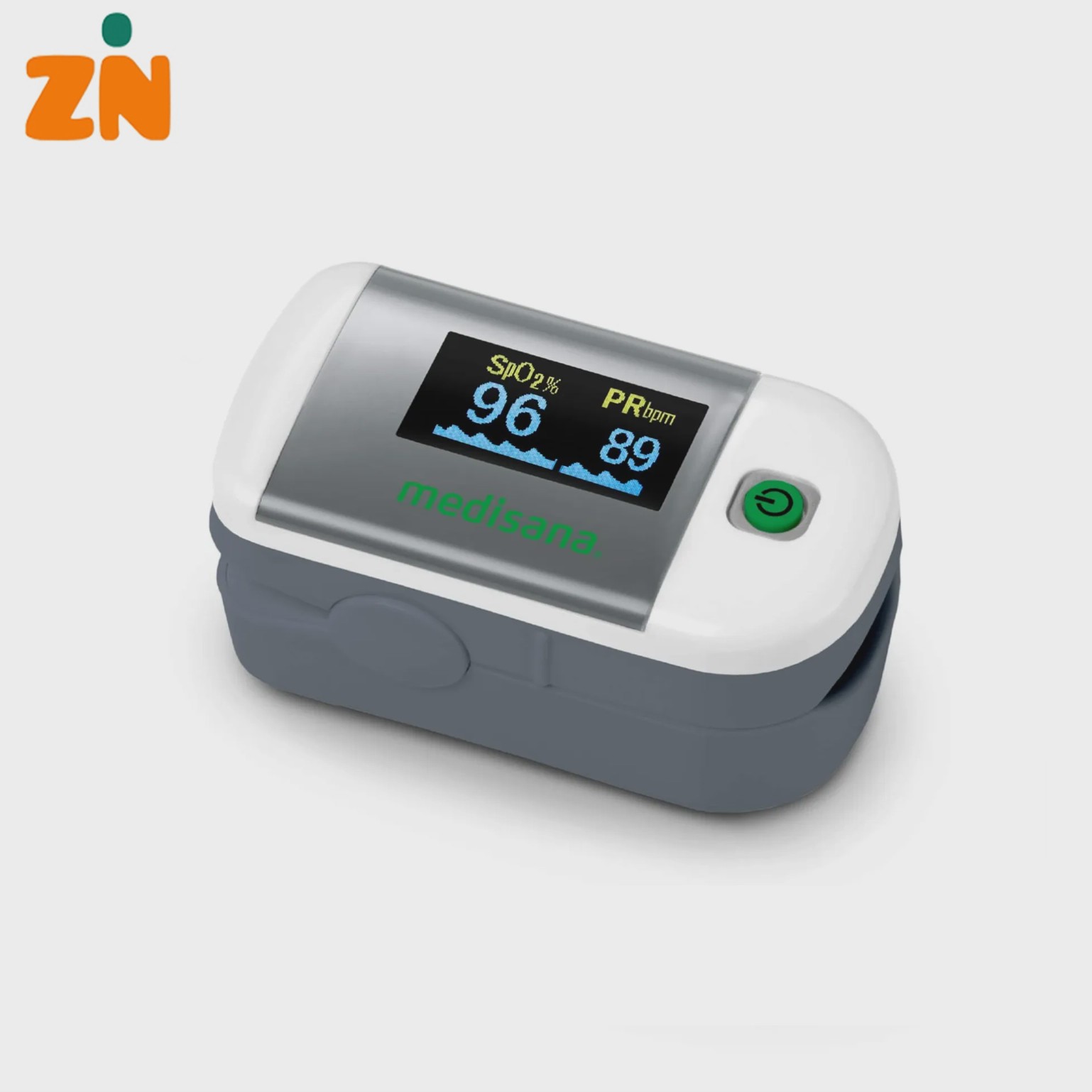 پالس اکسیمتر انگشتی مدیسانا مدل Medisana PM 100، اندازه گیری اکسیژن خون و ضربان قلبجدید