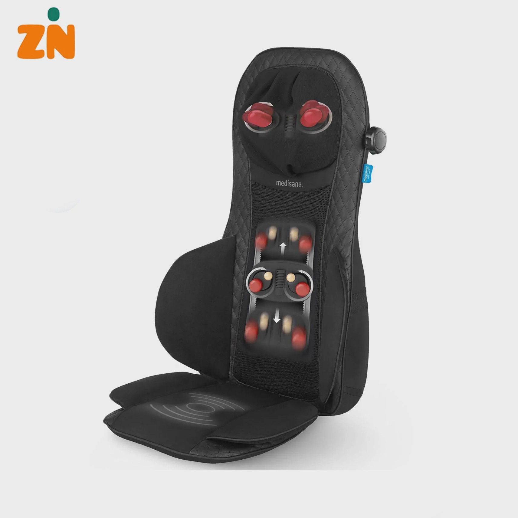 روکش صندلی ماساژ مدیسانا Medisana MCG 820 ماساژ شیاتسو، طب فشاری، گرما و نور قرمزجدید