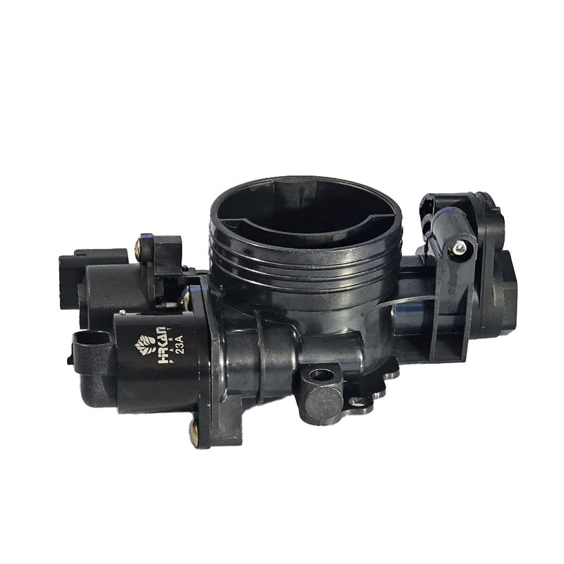 دریچه گاز مکانیکی هیرکان پارت مدل پلاستیکی کد bbz-783 مناسب برای پژو 206 تیپ 2