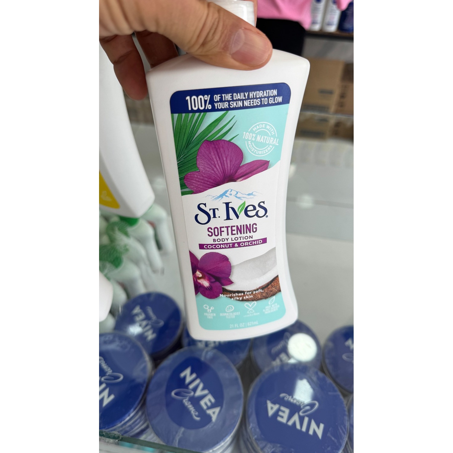 لوسیون بدن St. Ives حجم 621 میل