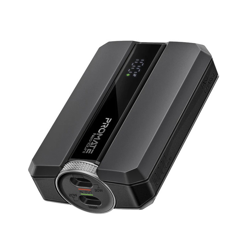 پاوربانک پرومیت مدل NEO-10UNI.BLK ظرفیت 10000 میلیآمپرساعت