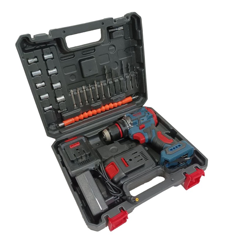 دریل شارژی باس مدل 48V-brushless مجموعه 30 عددی پس کرایه