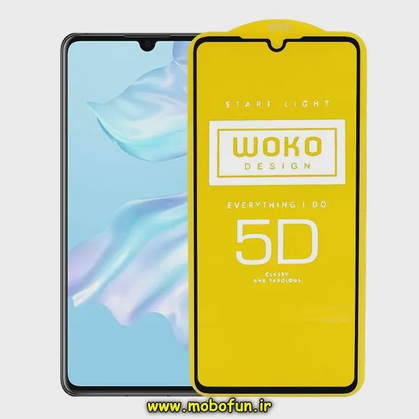 گلس شیشه ای گوشی P30 هوآوی مدل WOKO اورجینال فول کاور