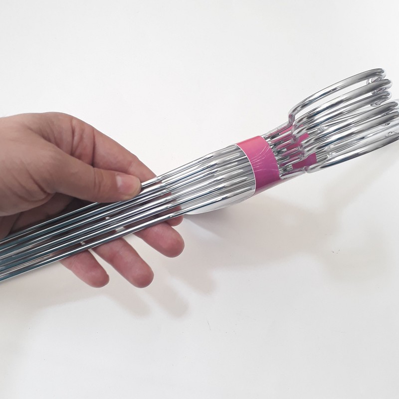 چوب لباسی آویزه مدل الماس کد 01 بسته 6 عددی