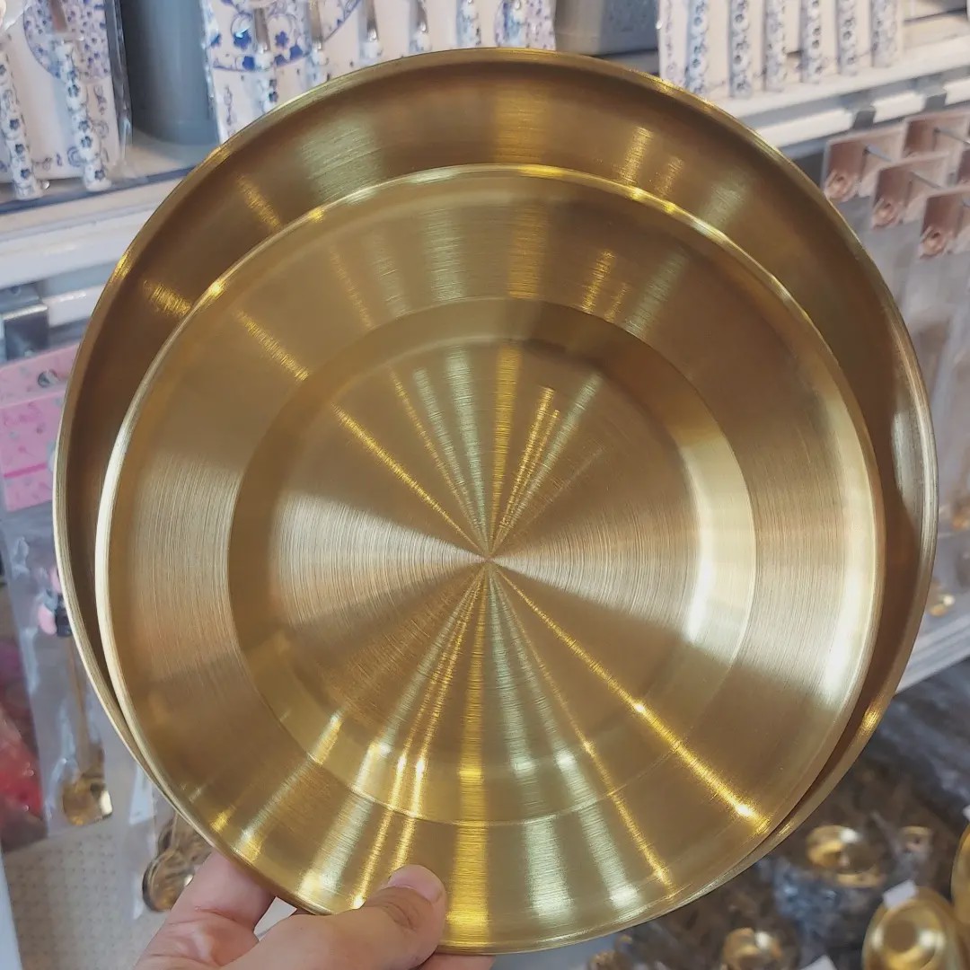 خورشت خوری استیل طلایی