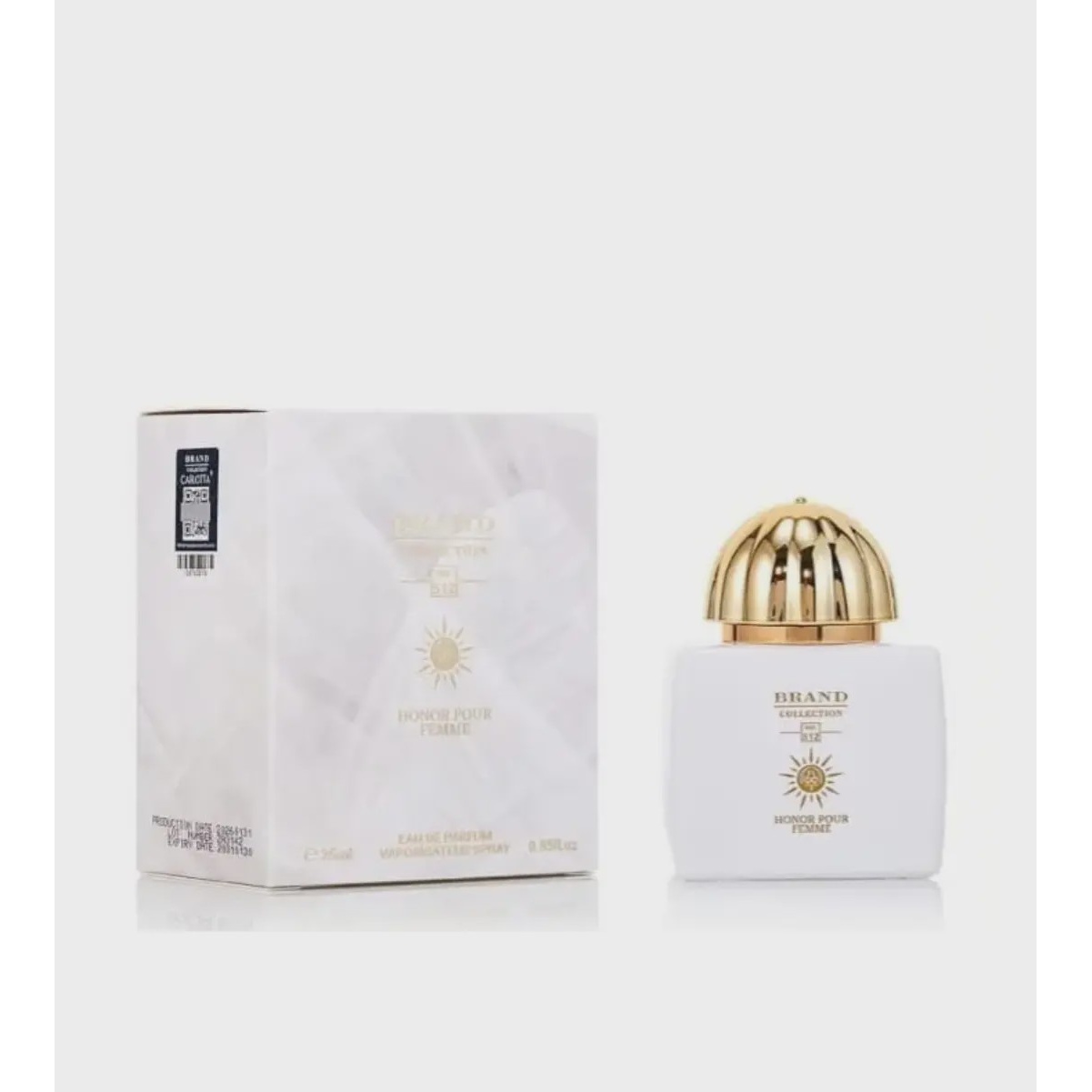 عطر ادکلن برندکالکشن25 میل کد 512 رایحه آمواج آنر هانر
