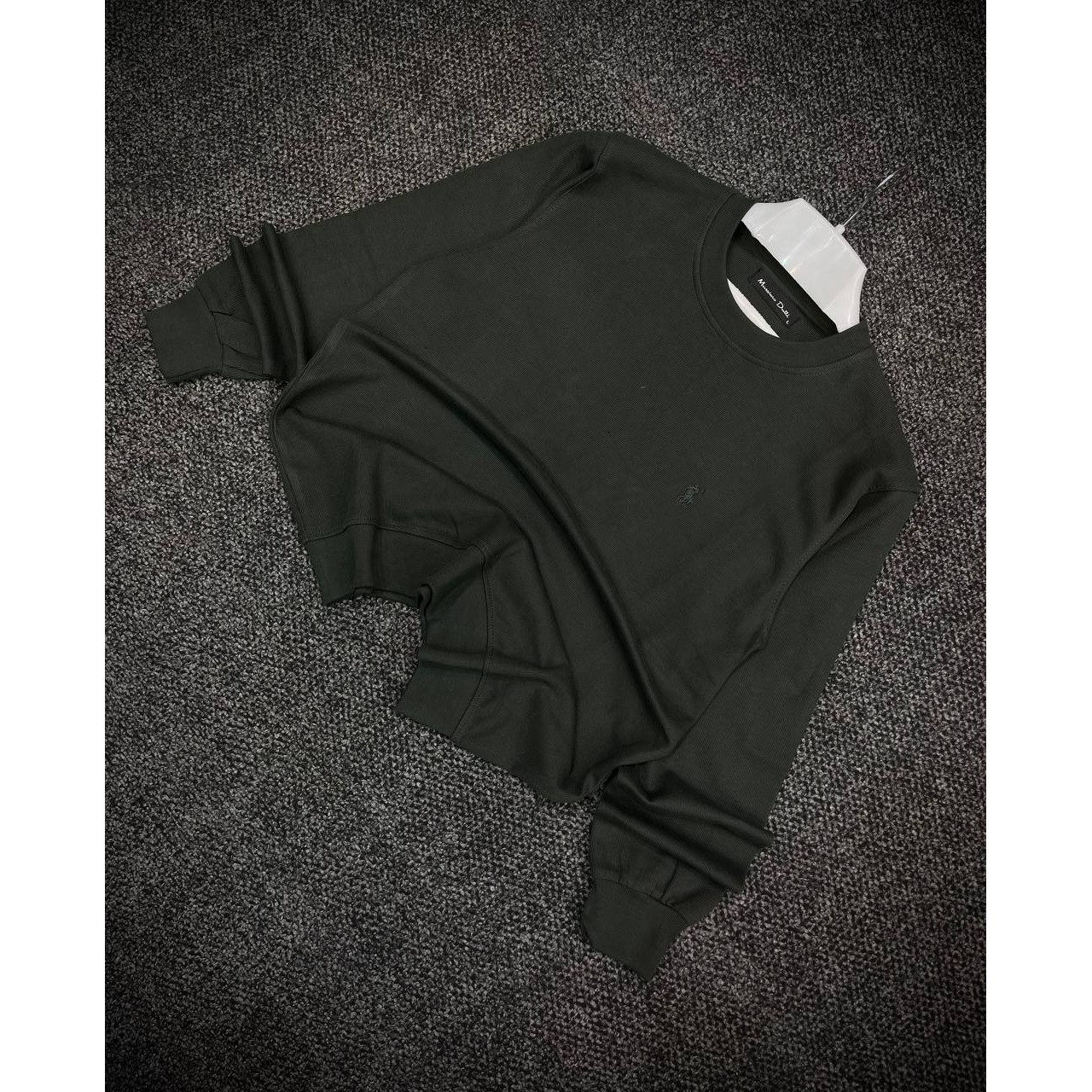 دورس مردانه ماندانا اولد مانی رنگ سبز یشمی تیره مستر کوالیتی Mandana Old Money Crewneckجدید