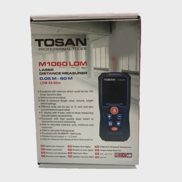 متر لیزری توسن مدل M1060LDM