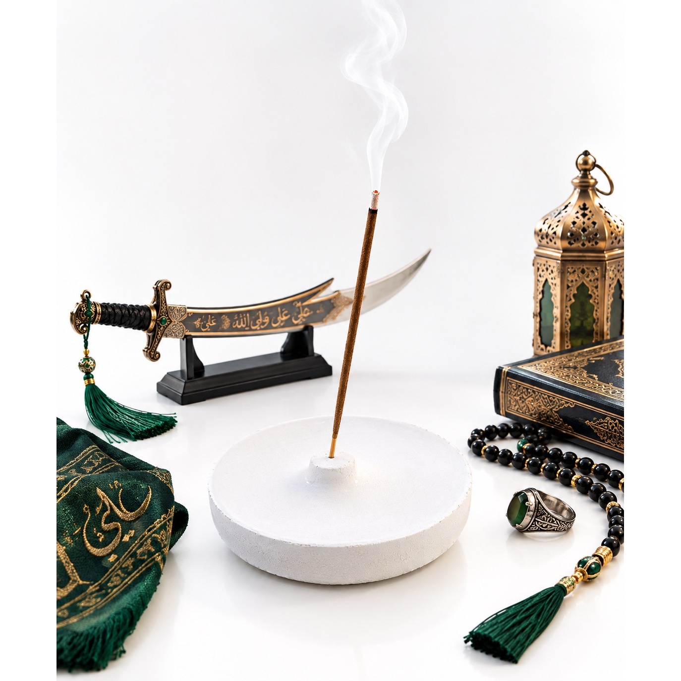 جا عودی سنگی عطر خوب با سنگ خوبجدید