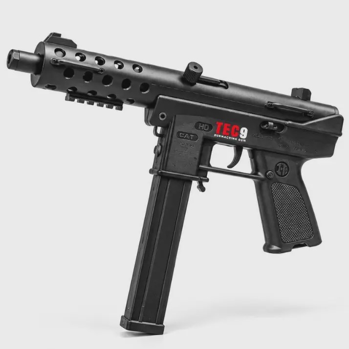 تفنگ تیر ژله ای برقی TEC9 مدل Crystal Bullet Launcher کد HD732Aجدید