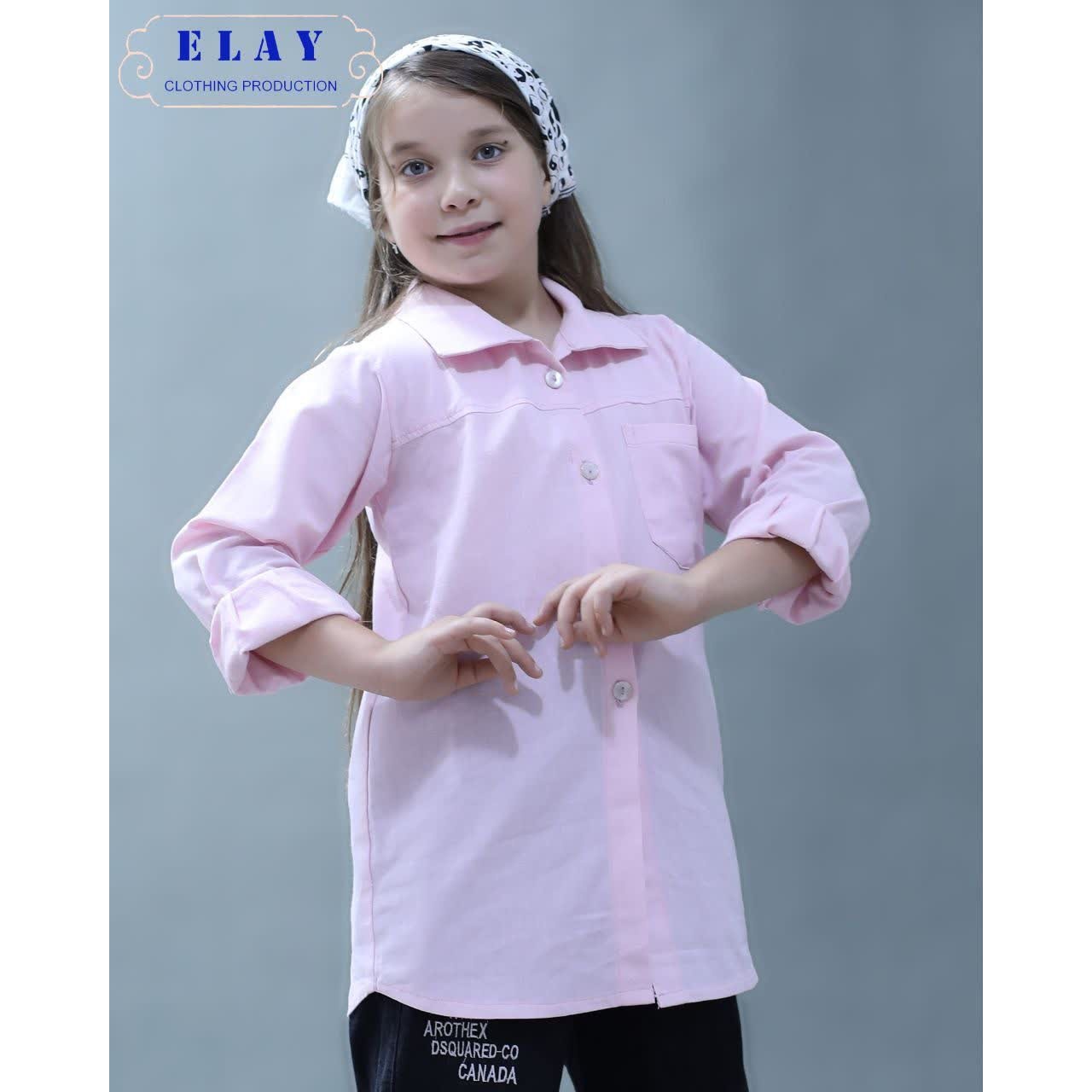 شومیز لینن دخترانه