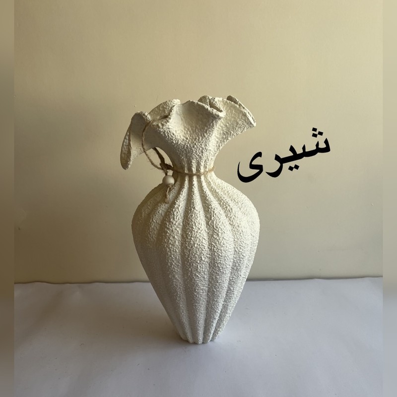 گلدان دکوری مدل ویولت بلند کد 01