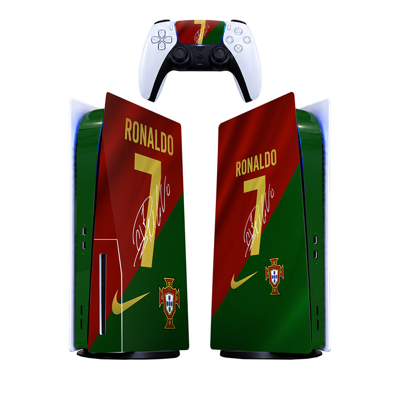 برچسب کنسول بازی پلی استیشن 5 فت کایمون مدل cr7 کد p5f045جدید