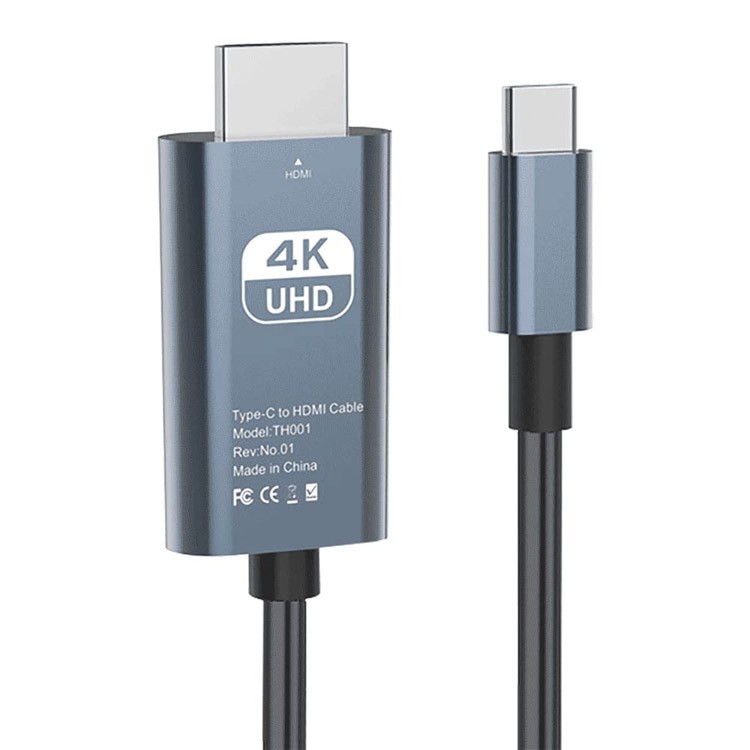 کابل تبدیل USB-C به HDMI هارمن مدل TH001 طول 2 متر