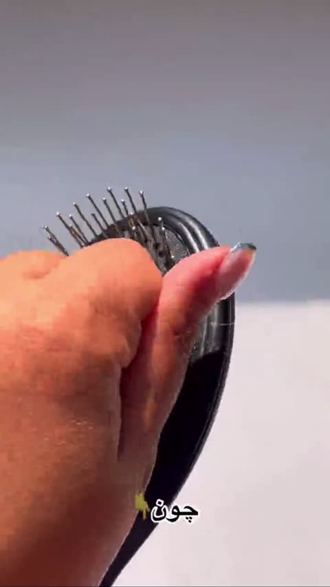 برس مو جادویی دندانه جمع شونده | گره بازکن و تمیزشونده Magic Hair Brush
