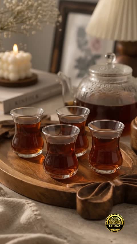 سینی چوبی مدل پاپیون