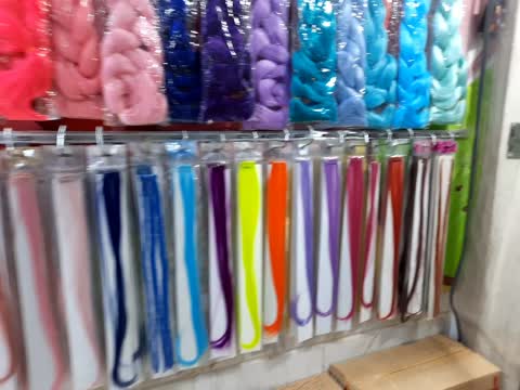 مو مصنوعی دم اسبی آمبره 90 سانتی