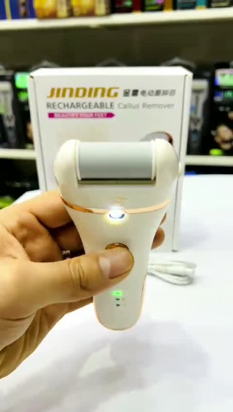 سنگ پا برقی jinding کد 527 دو سرعته چراغدار 3 کله در 3 حالت (زبری پایین زبری متوسط زبری بالا)