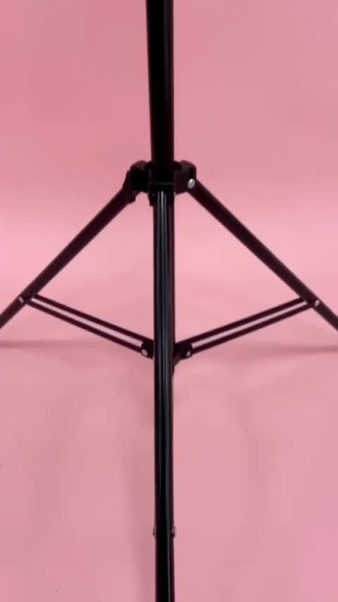 رینگ لایت سایز 36 RGB رنگی به همراه سه پایه 2 متری حرفه ای رقص نور دار همراه ضمانت 6 ماه کالا رینگلایت7 رنگ (پس کرایه)