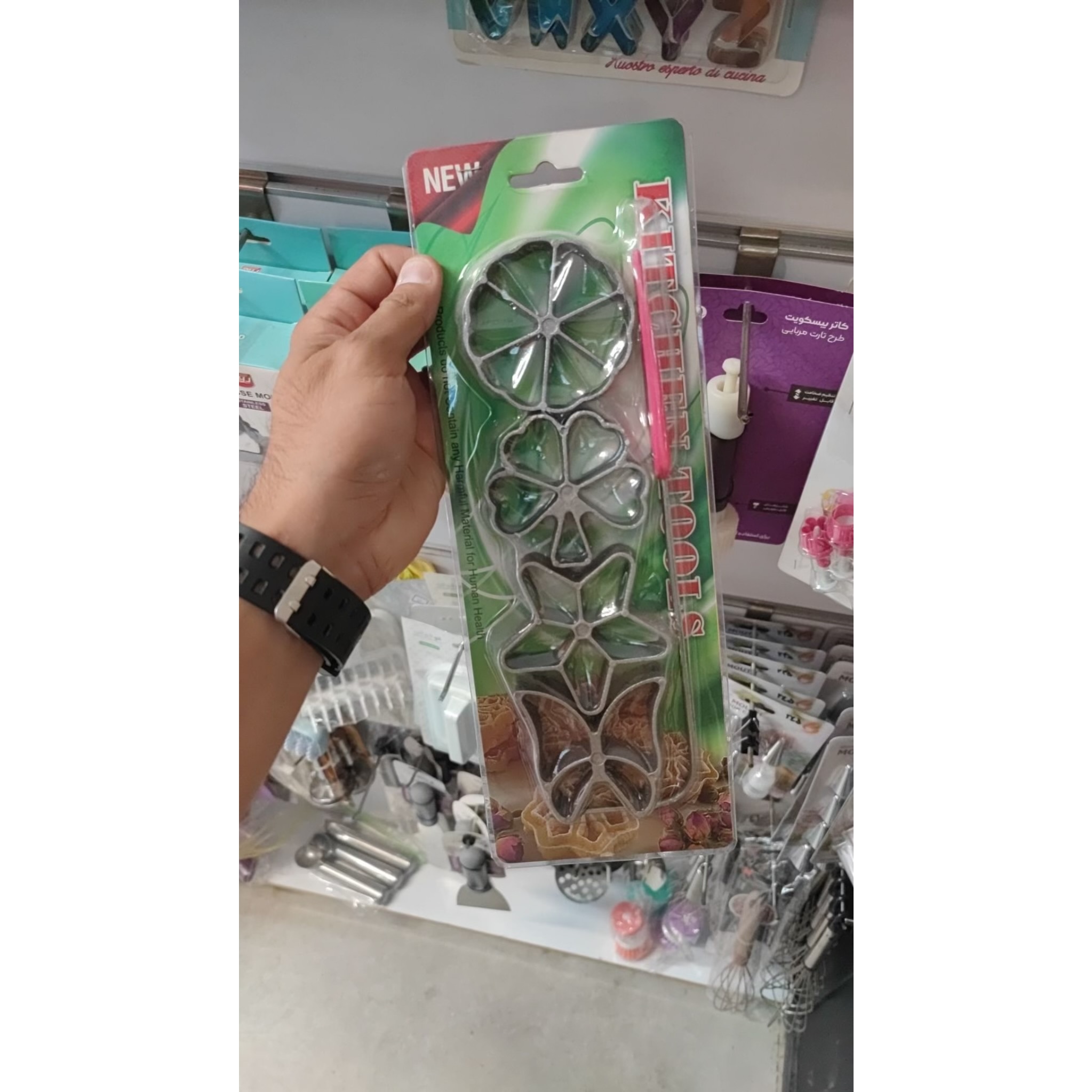 قالب شیرینی پنجره ای (قالب خاتون)