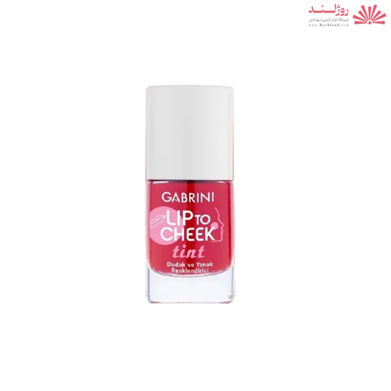 تینت لب رز صورتی گابرینی مدل Rose pink حجم 12 میل