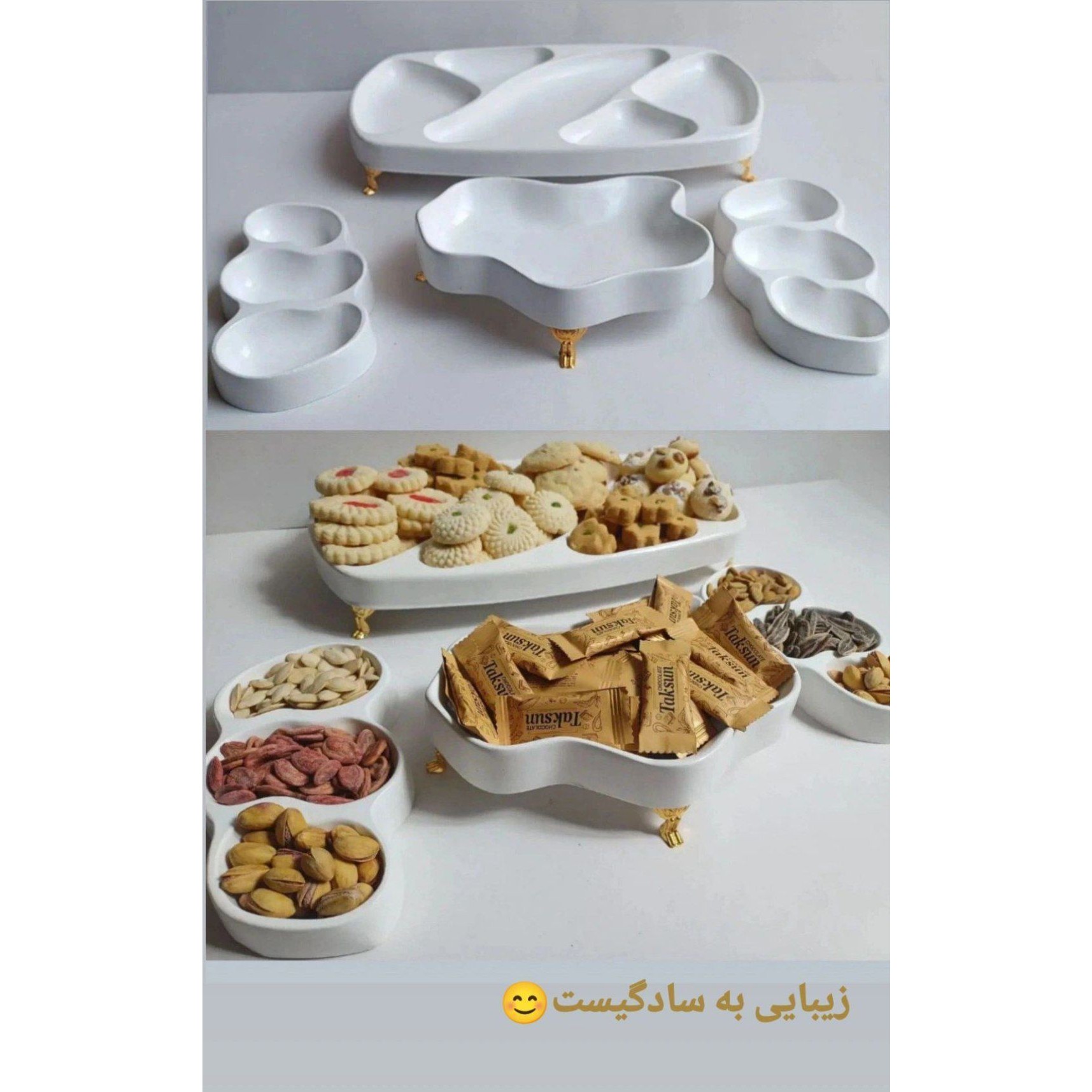 ست پذیرایی خاص و زیبا سنگ مصنوعی همه رنگ و طرح ها جدید