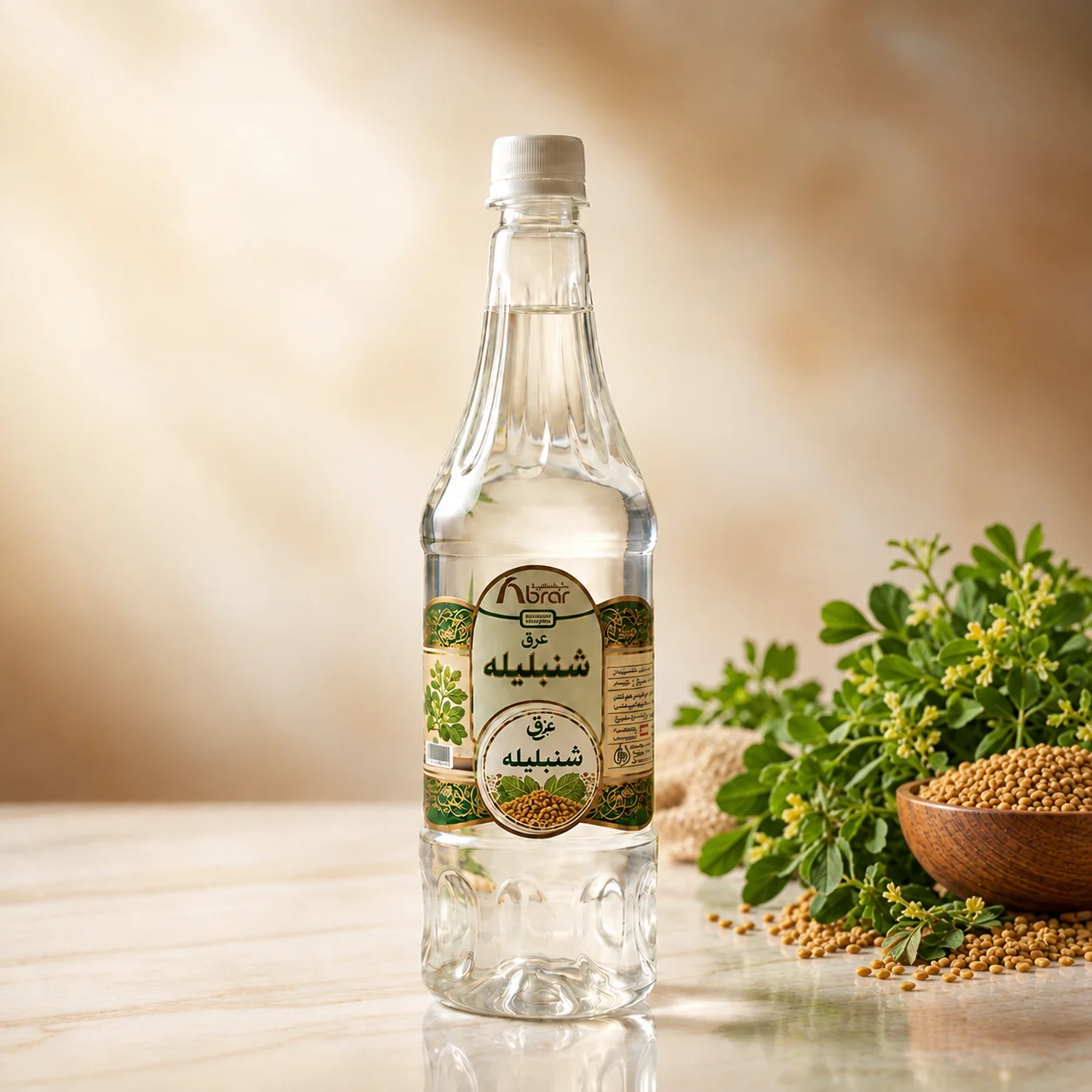 عرق شنبلیله ابرار طیبستان (خالص و اصیل از کاشان)
