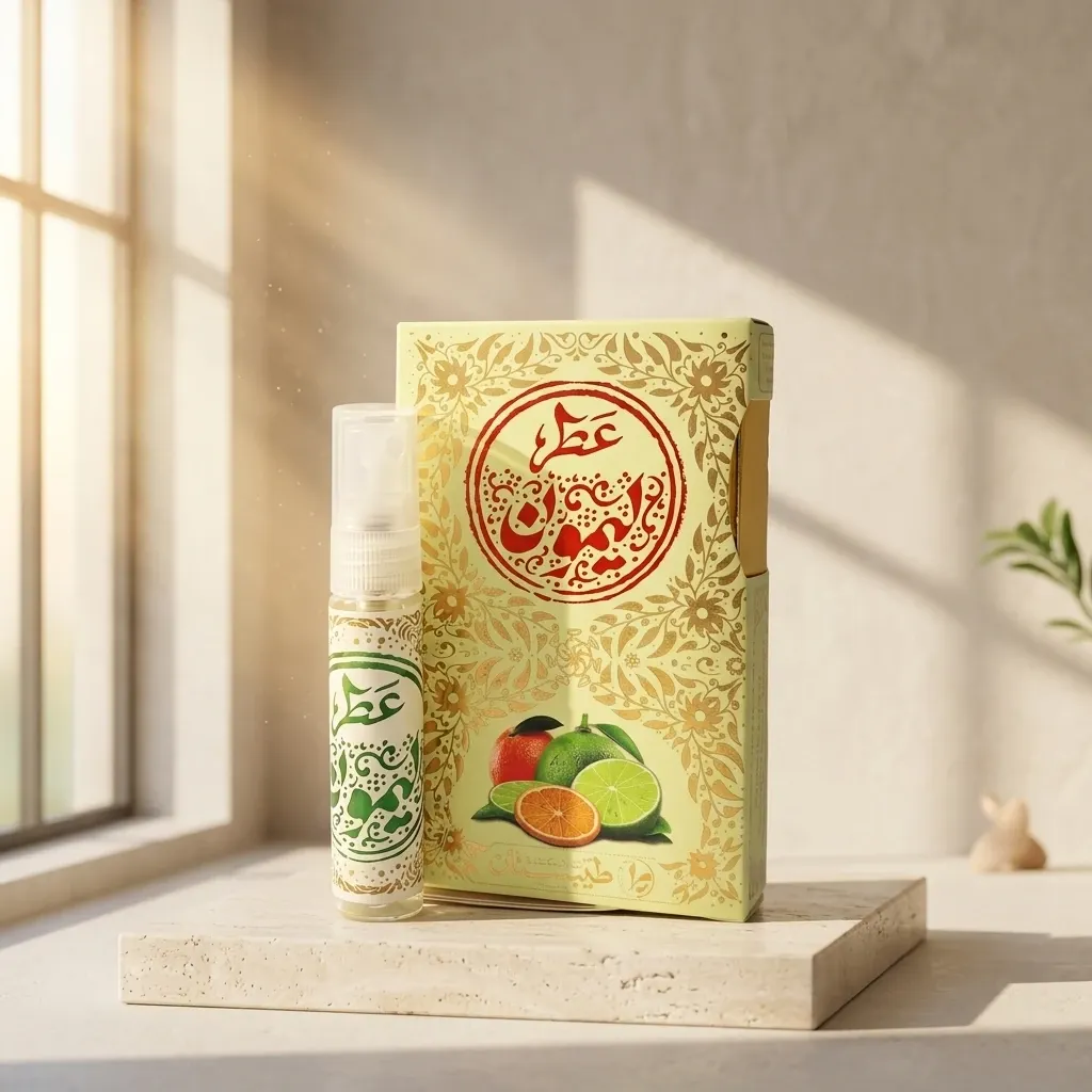 عطر لیمون طیبستان (عطر طبیعی و درمانی)