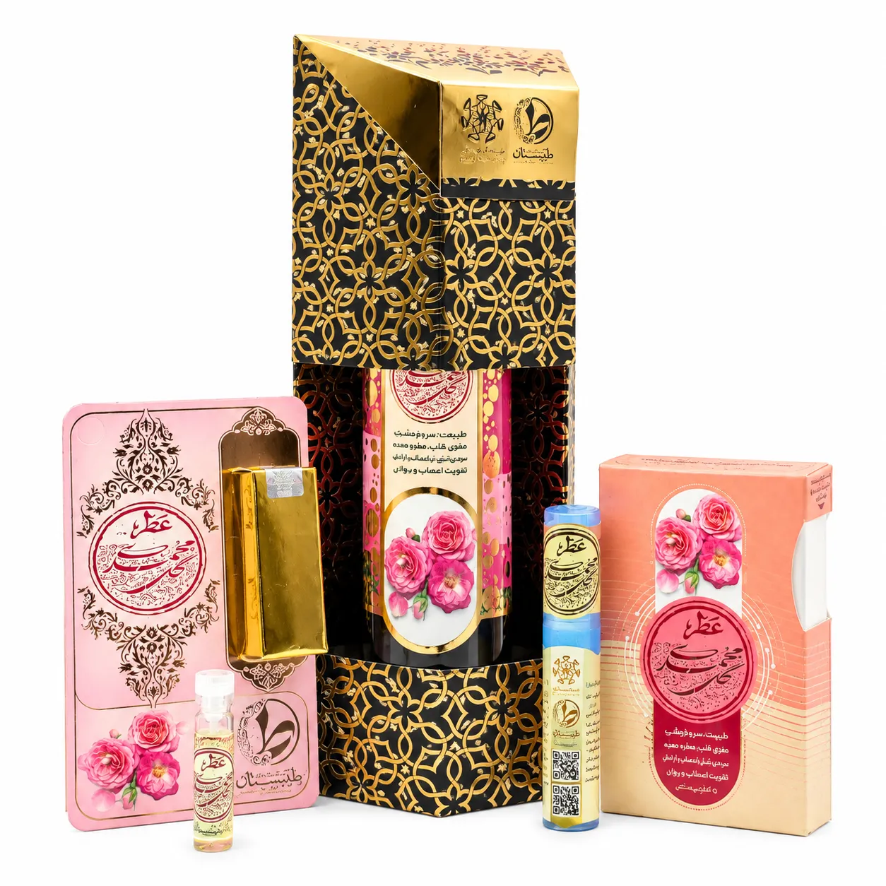 عطر گل محمدی طیبستان (عطر طبیعی و درمانی)