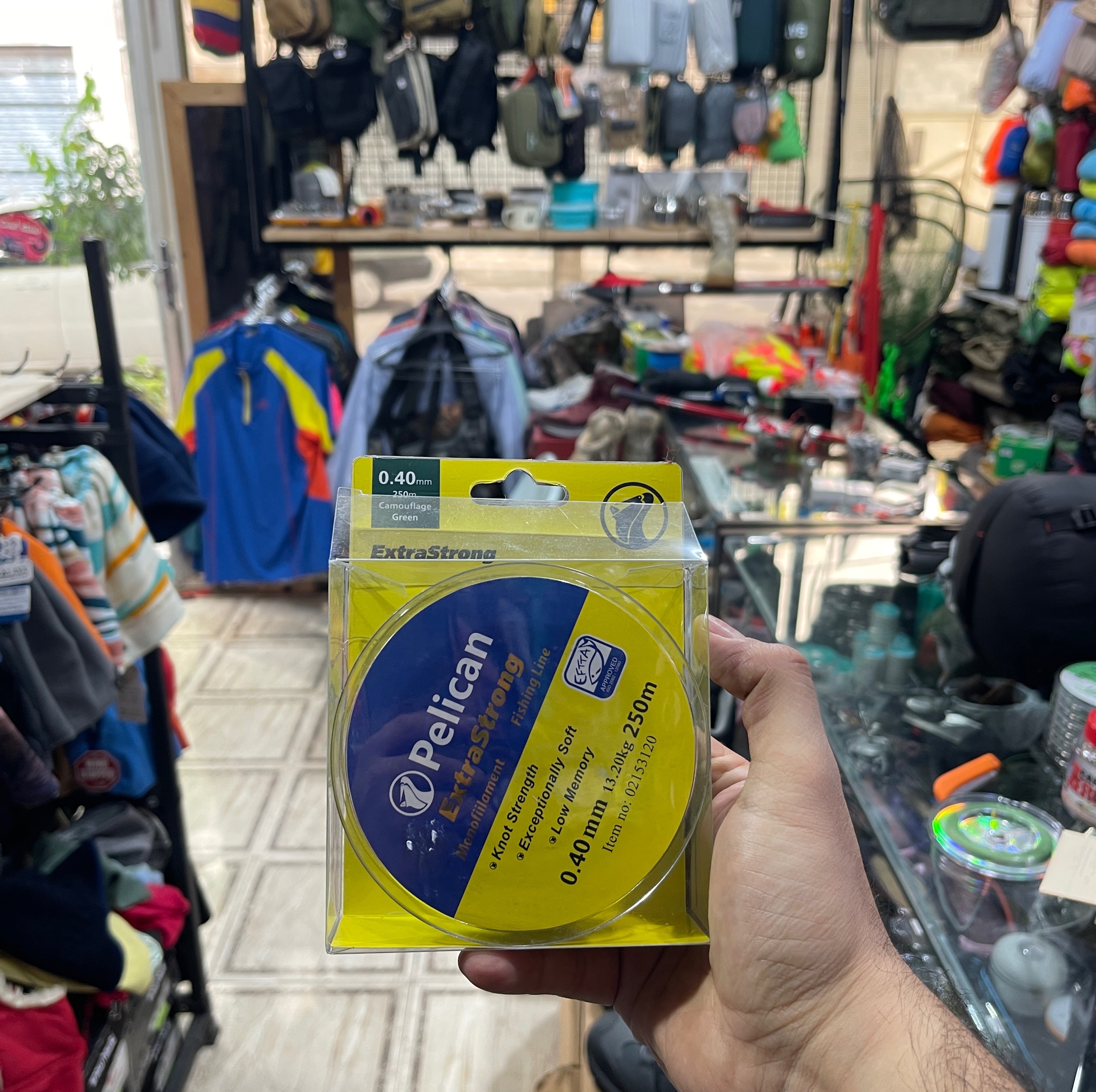 نخ نایلونی ماهیگیری پلیکان0.40mmجدید