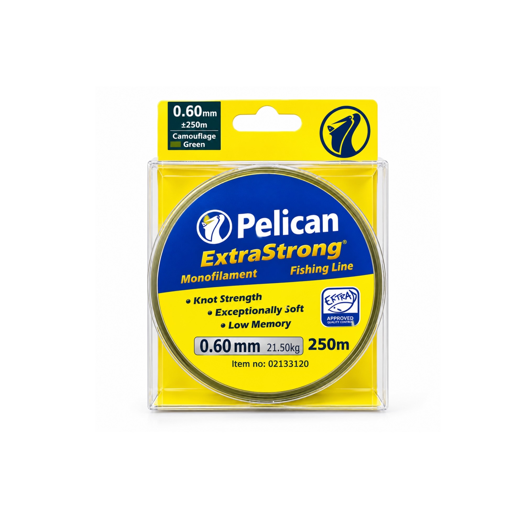 نخ نایلونی ماهیگیری پلیکان0.60mmجدید