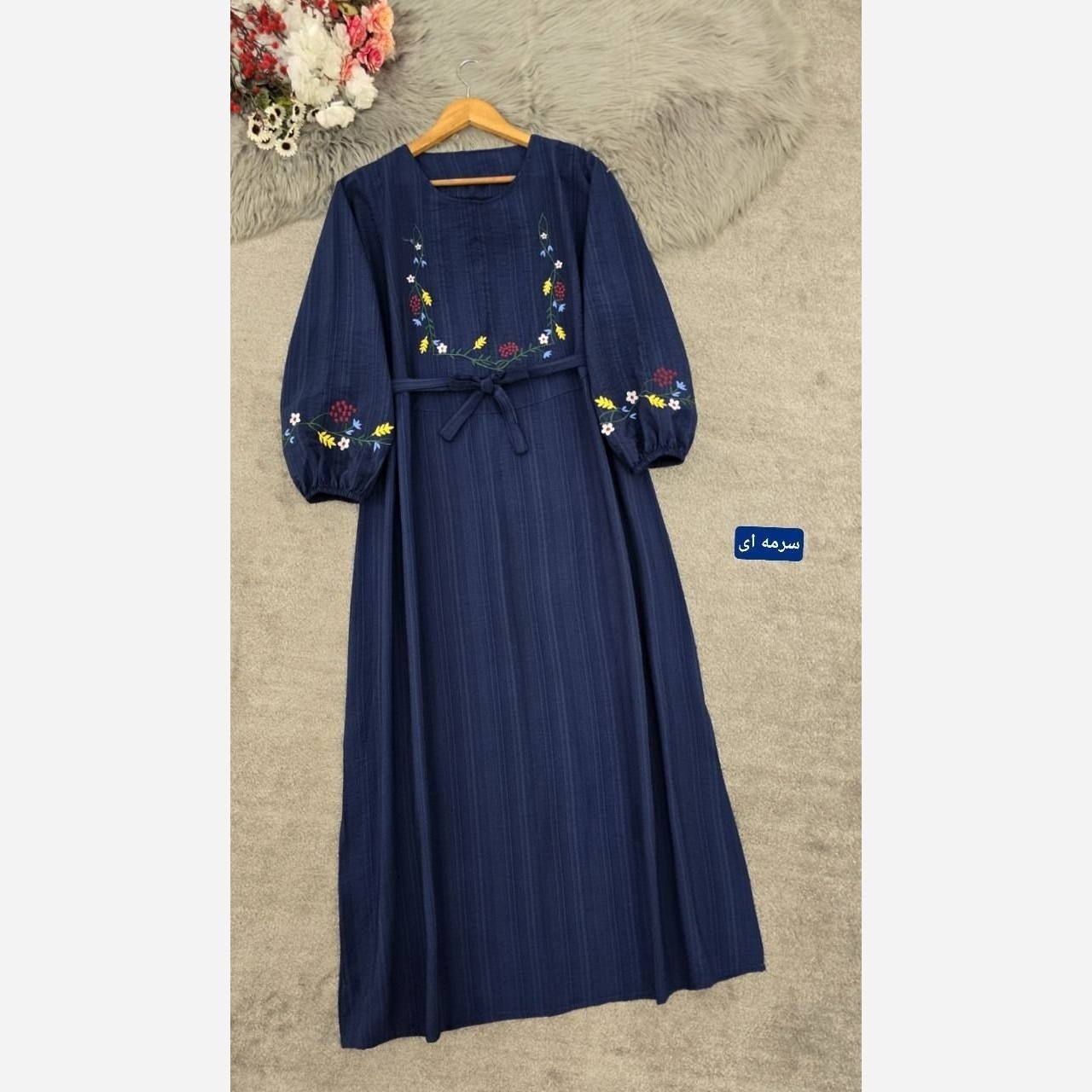 کفتان گلدوزی گلبرگ وال