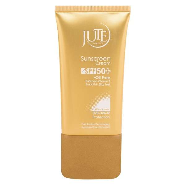 کرم ضد آفتاب بدون رنگ ژوت SPF 50 مدل smooth silky feel مناسب پوست های چرب حجم 40 میلی لیتر